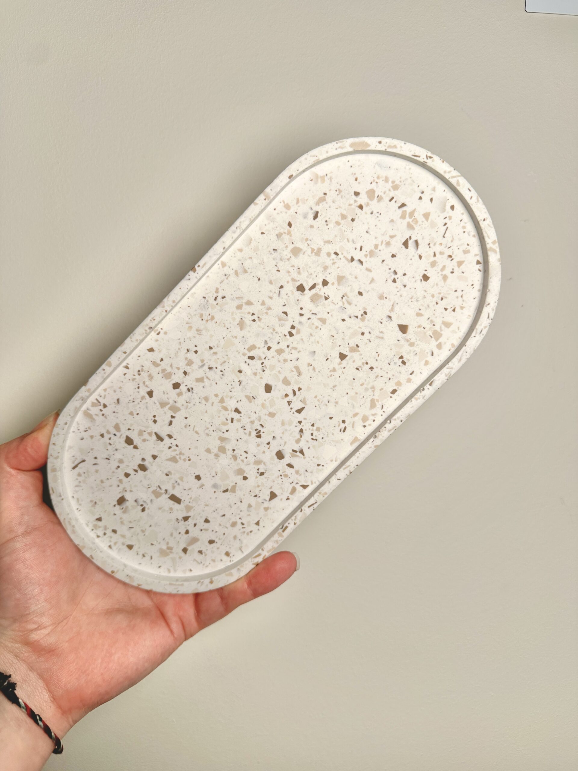 Plateau Ovale XL | Lait d'amande