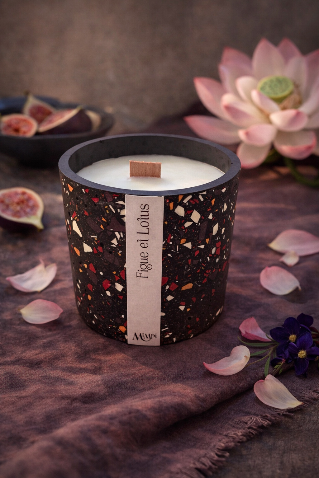 Fig and lotus candle (Copie)