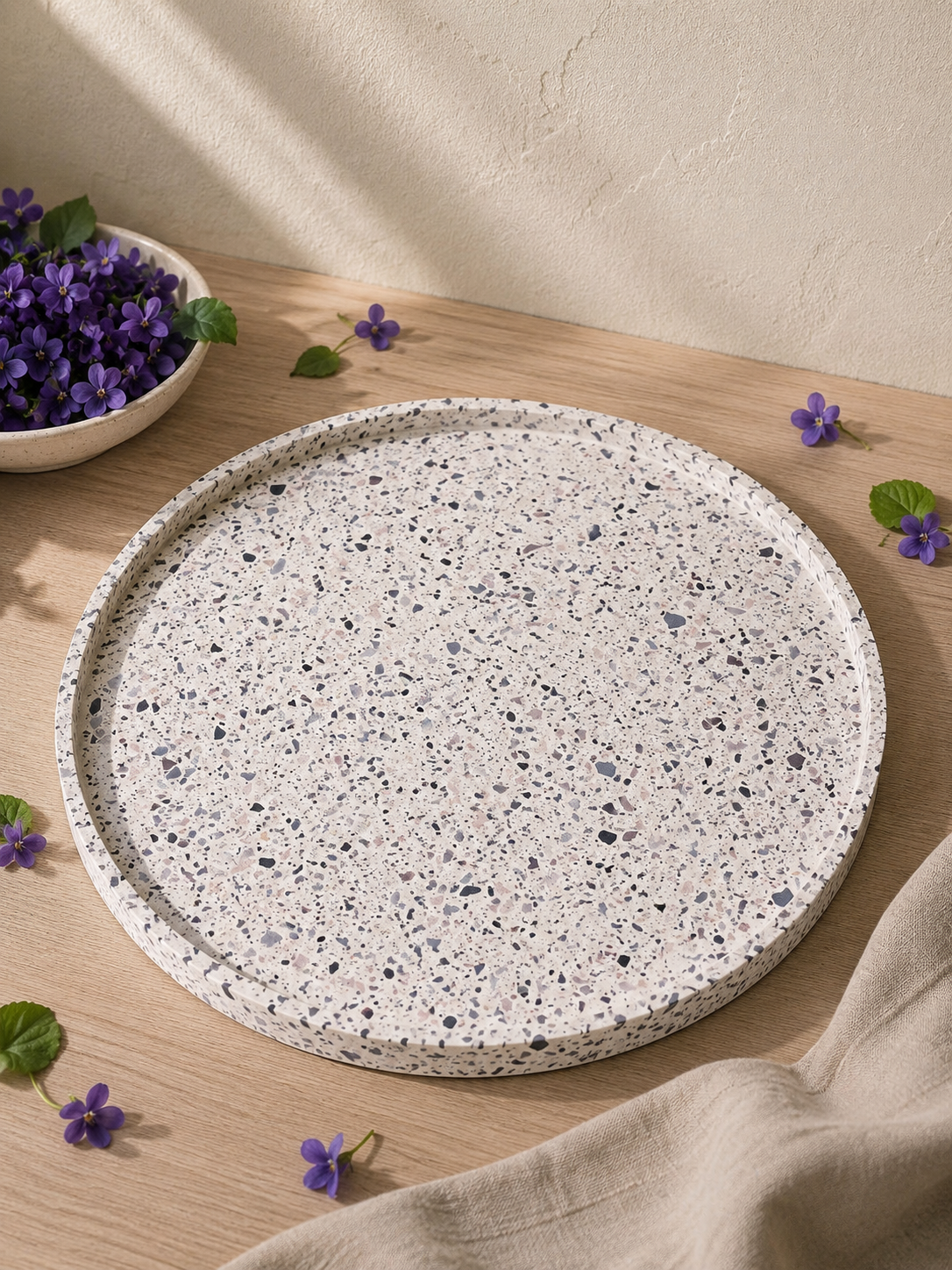 Plateau Rond XL | Violette
