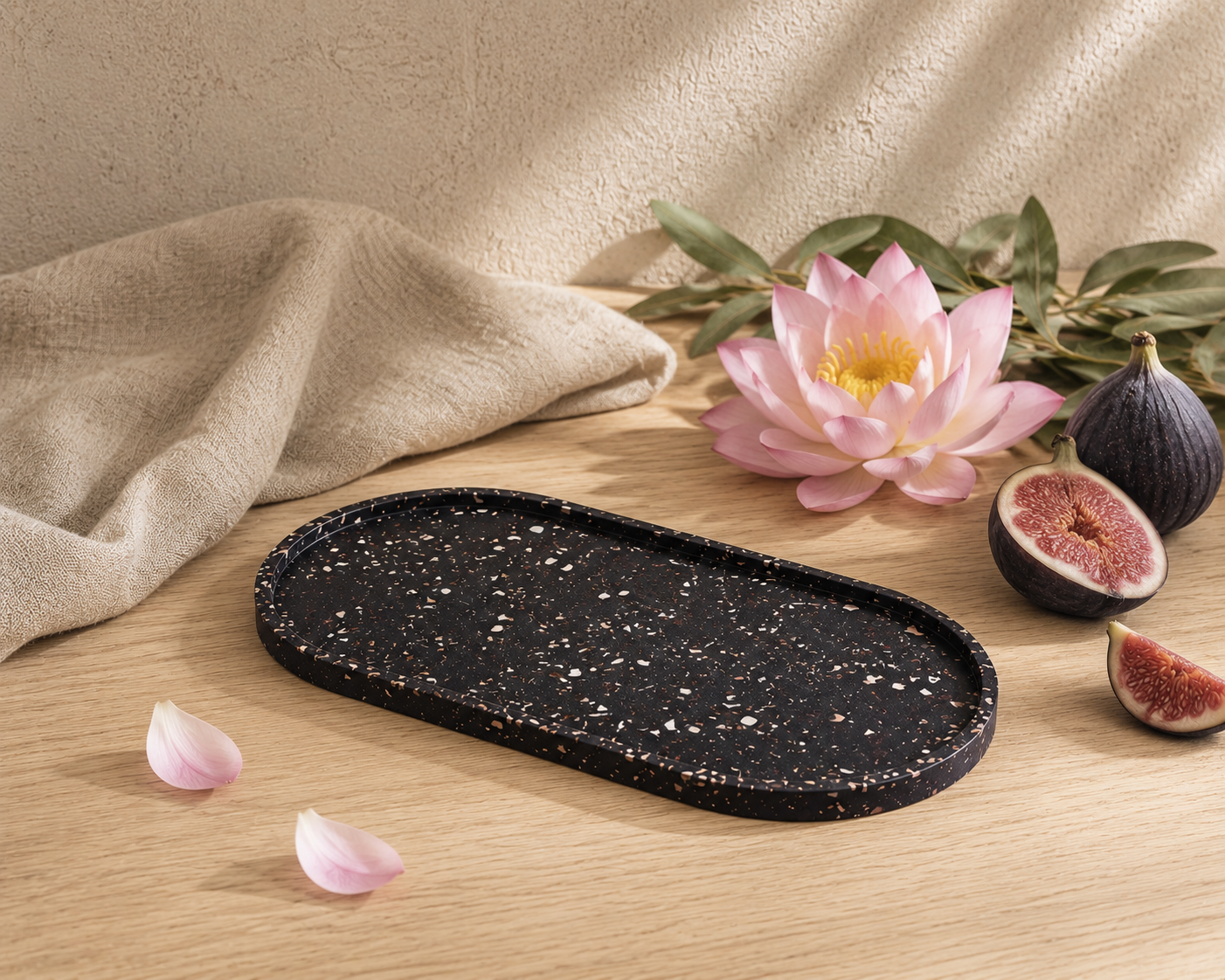 Plateau Ovale XL | Figue et Lotus