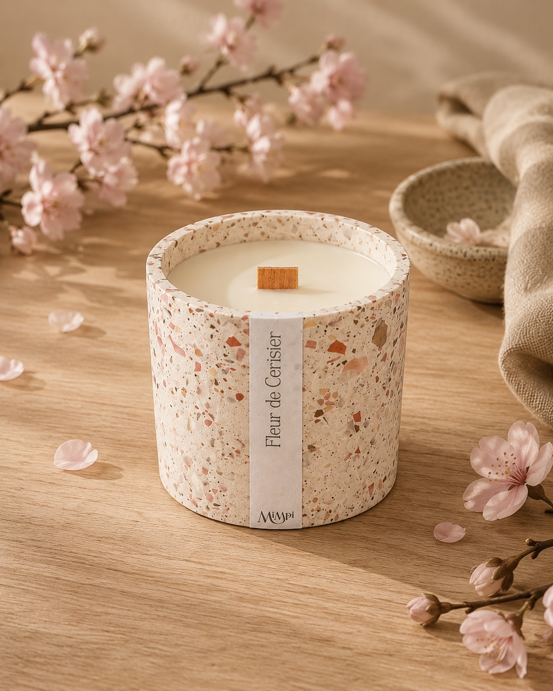 Bougie Fleur de Cerisier